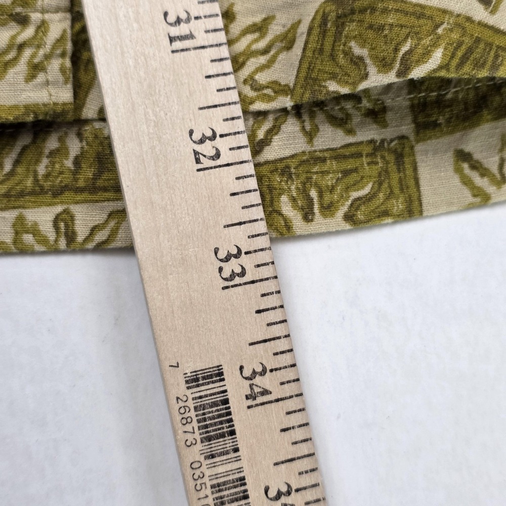 Urban Outfitters Dress Womens S Green Collared‎ Zip Front Linen Mini Sleeveless - Picture 9 of 9